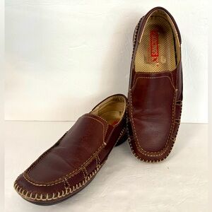 PIKOLINOS Brown Slip-on Loafers Size 40